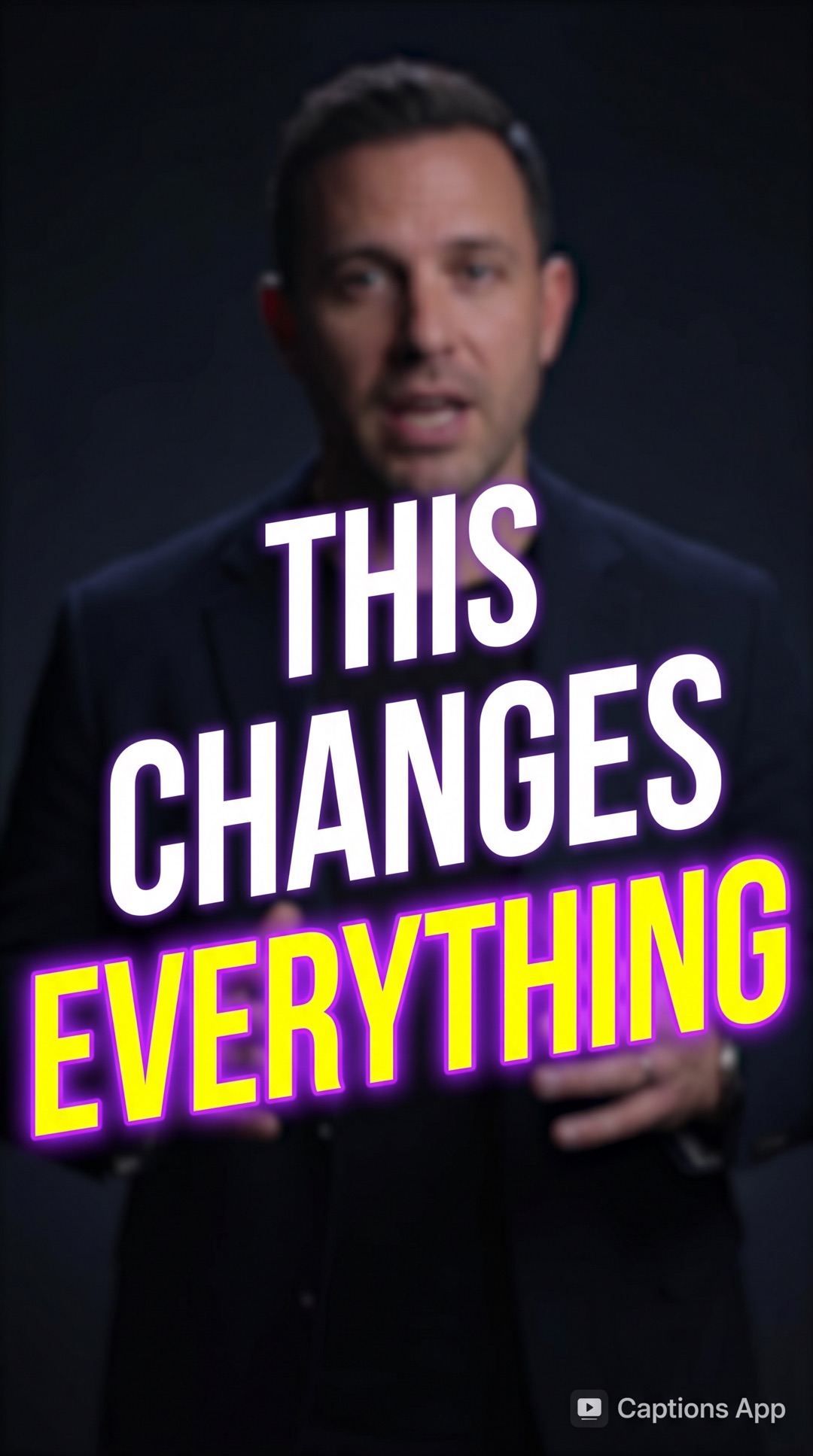 Motion Captions video style example