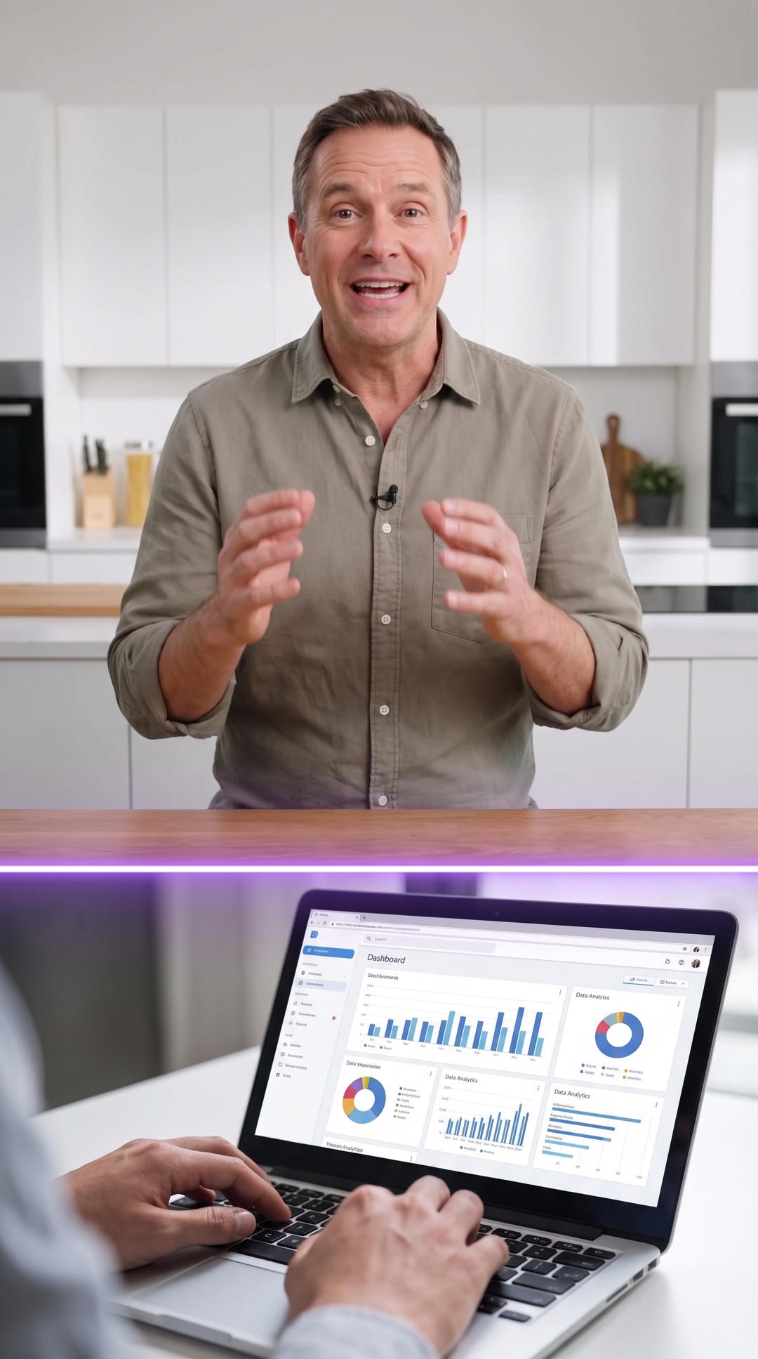 Talking Head + B-Roll video style example